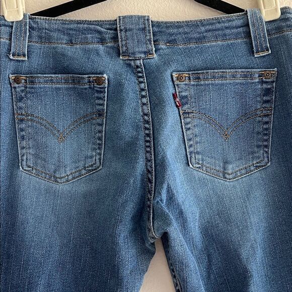 Vintage 90s Levi’s Ultra Low Rise Flare Denim Jeans - Picture 10 of 13